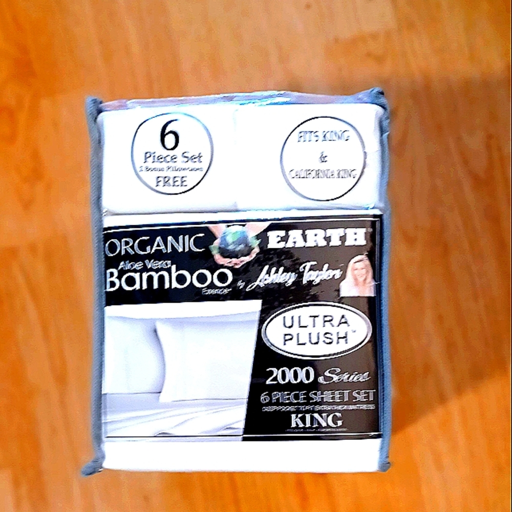 🆕Ashley Taylor Organic Aloe Vera Bamboo 6-